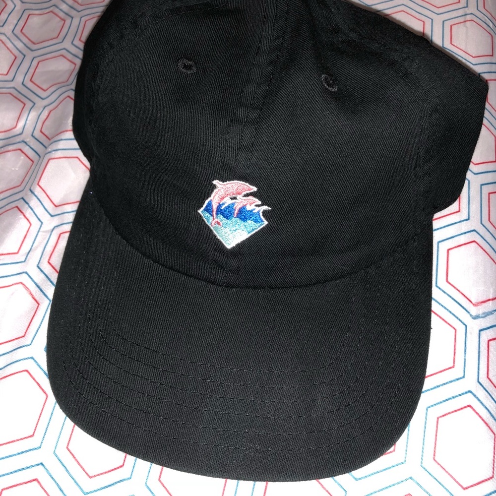 Pink Dolphin dad hat